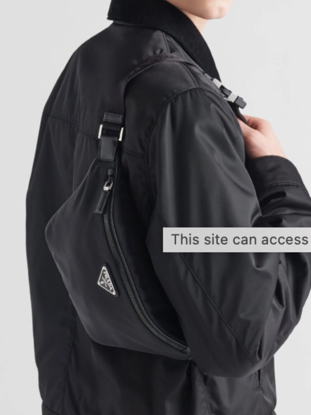 Prada Tessuto Fannypack